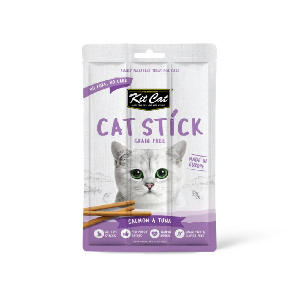 KitKat Salmon &amp; Tuna Sticks for Cats 15g