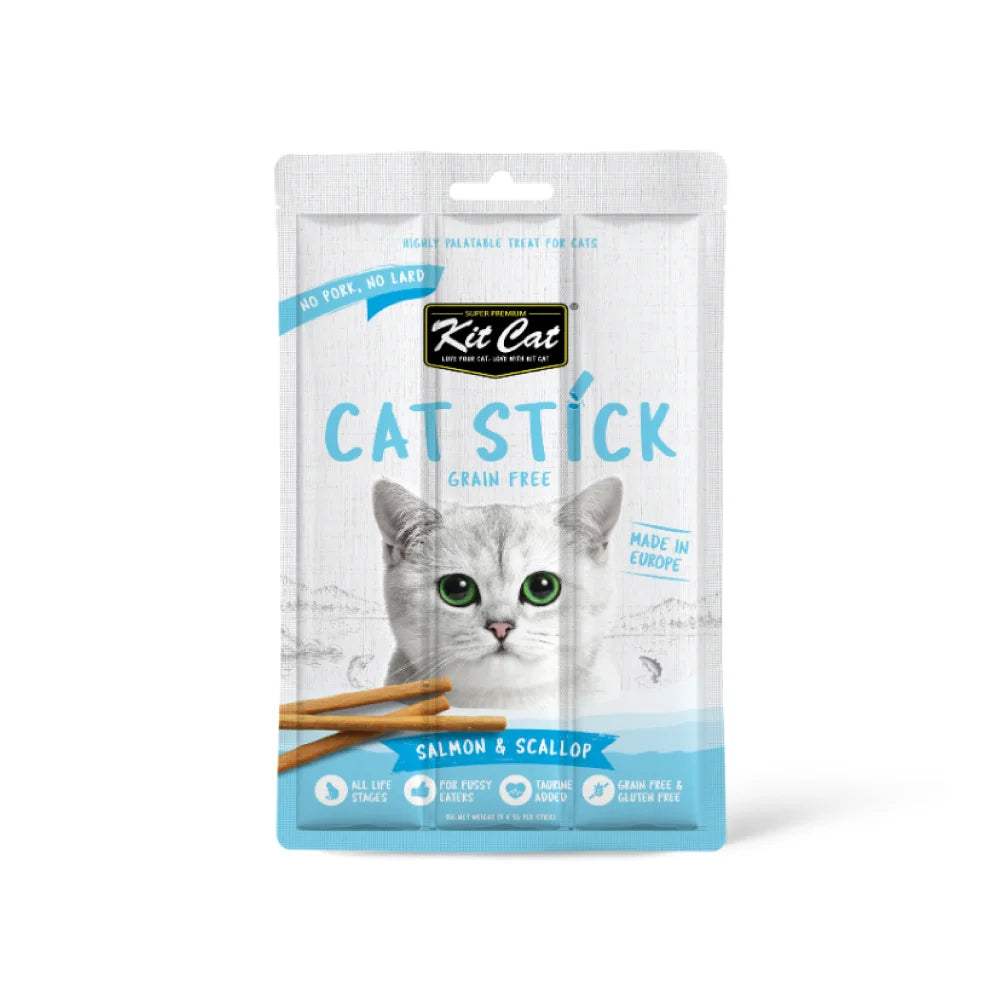 Kit Kat Salmon &amp; Crab Sticks for Cats 15g