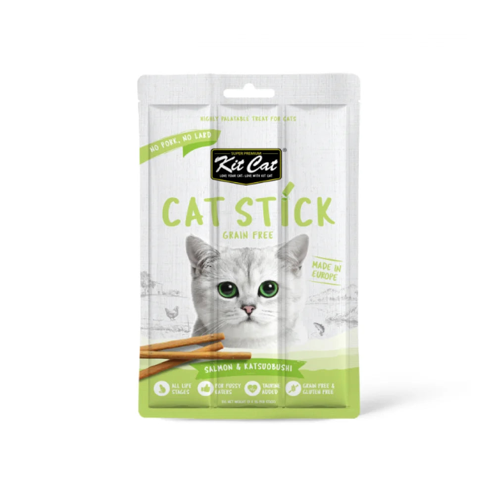 Kit Kat Salmon &amp; Bonito Sticks for Cats 15g