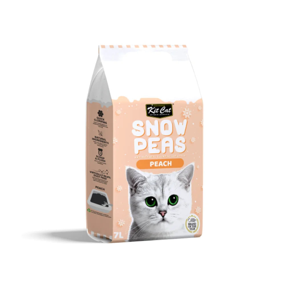 Kit Cat Fresh Pea Peach for Cats 7L