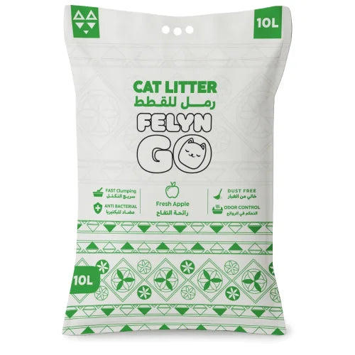 فيليـن جو رمل القطط برائحة التفاح 10 لتر