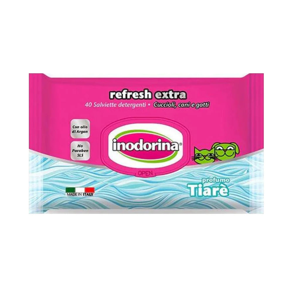 Inodorina Wet Wipes Flowers x40 Wipes