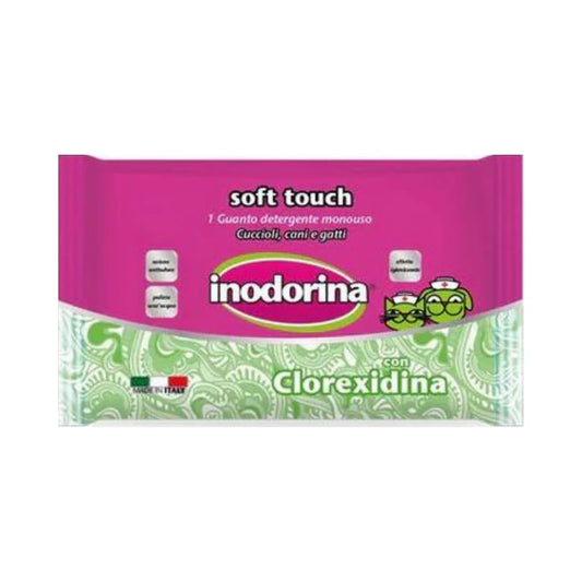 Endorina Soft Touch Cleaning Glove with Chlorhexidine Scent