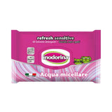 Indorina Refresh Sensitive Wipes - Micellar Water Fragrance 40 Wipes