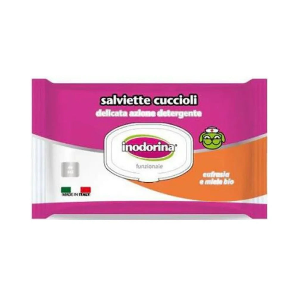 Andorina Puppy Wipes Soothing and Softening with Licorice and White Honey 40 Wipes