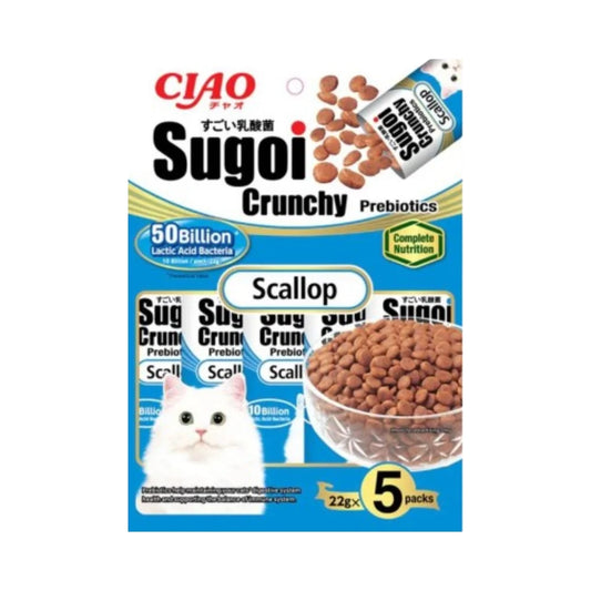 Siao Sugoi Crunchy Oyster with Prebiotics 5 x 22g 