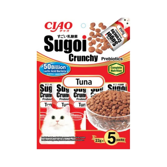 Siao Sugui Crunchy Tuna with Prebiotics 5 x 22g