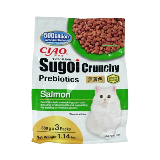 Siao Sugui Crunchy Salmon with Prebiotics 3 x 380g