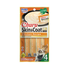 Inaba Churro Chicken (Fur &amp; Skin) 4x14g