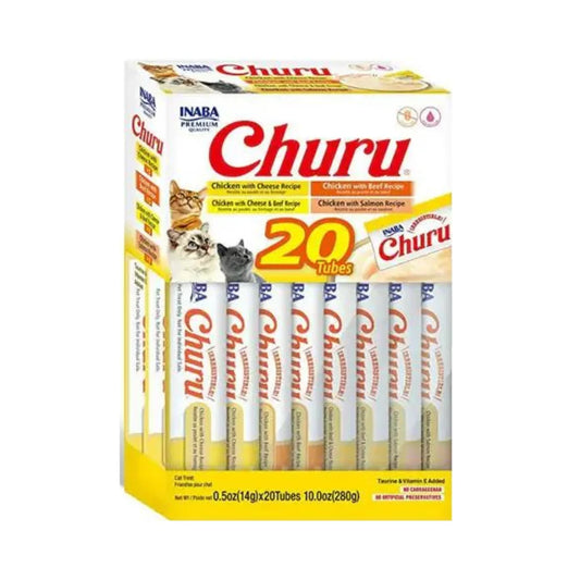 Inaba Churu Chicken Assorted 20 sachets x 14g