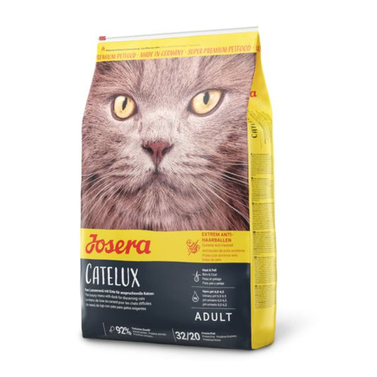 Josera Catlux Dry Food for Adult Cats for Hairball Prevention and Urinary Tract Health with Chicken Flavor