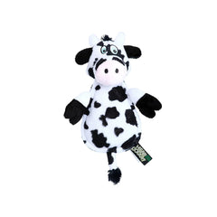 Hair Dog Flatty Cow White Large Dog Toy
