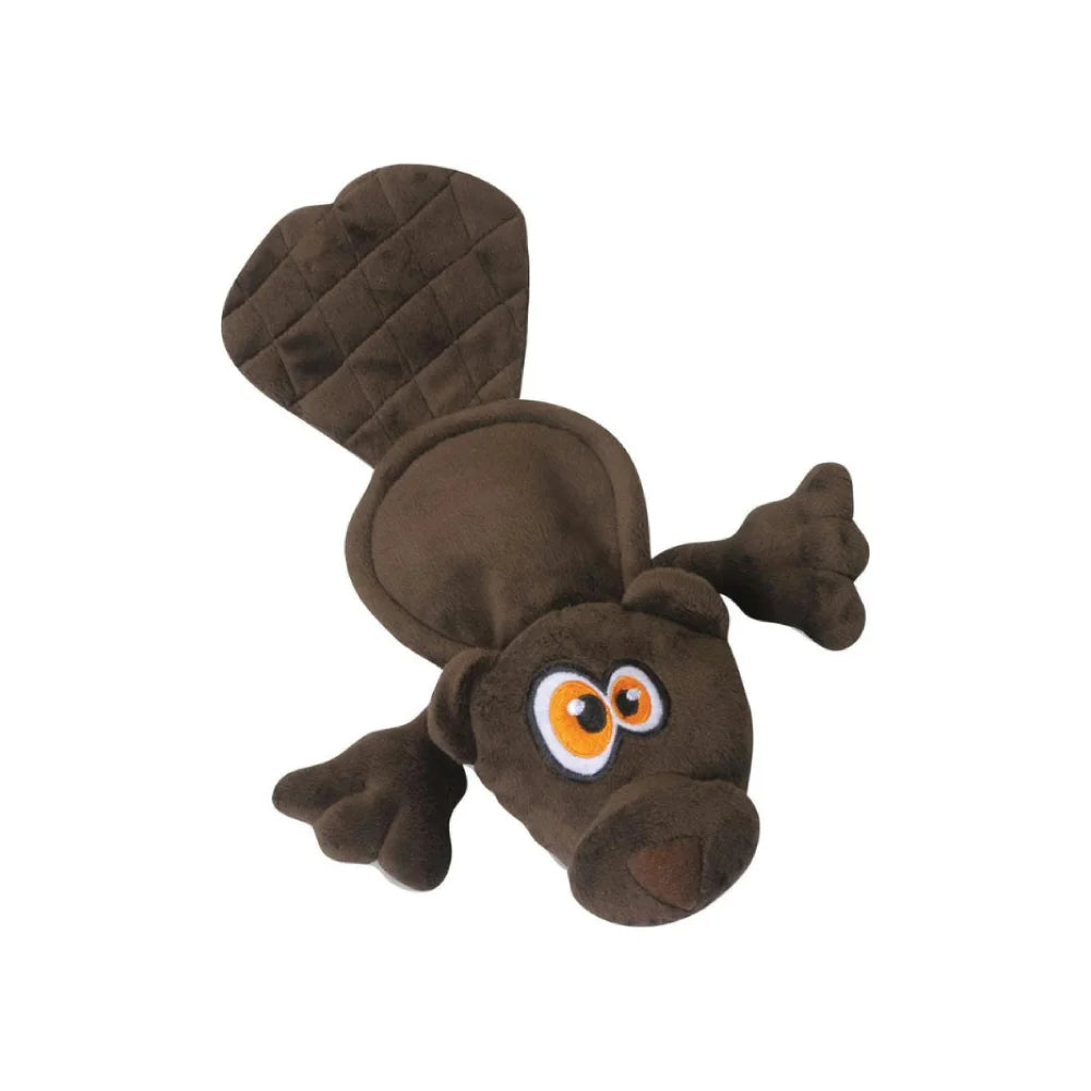 Hair Dog Flatty Beaver Brown Toy Dog