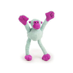 Go Dog Crazy Tag Pink Monkey Small Dog Toy