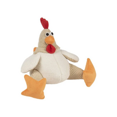 Go Dog White Rooster Extra Large Dog Toy