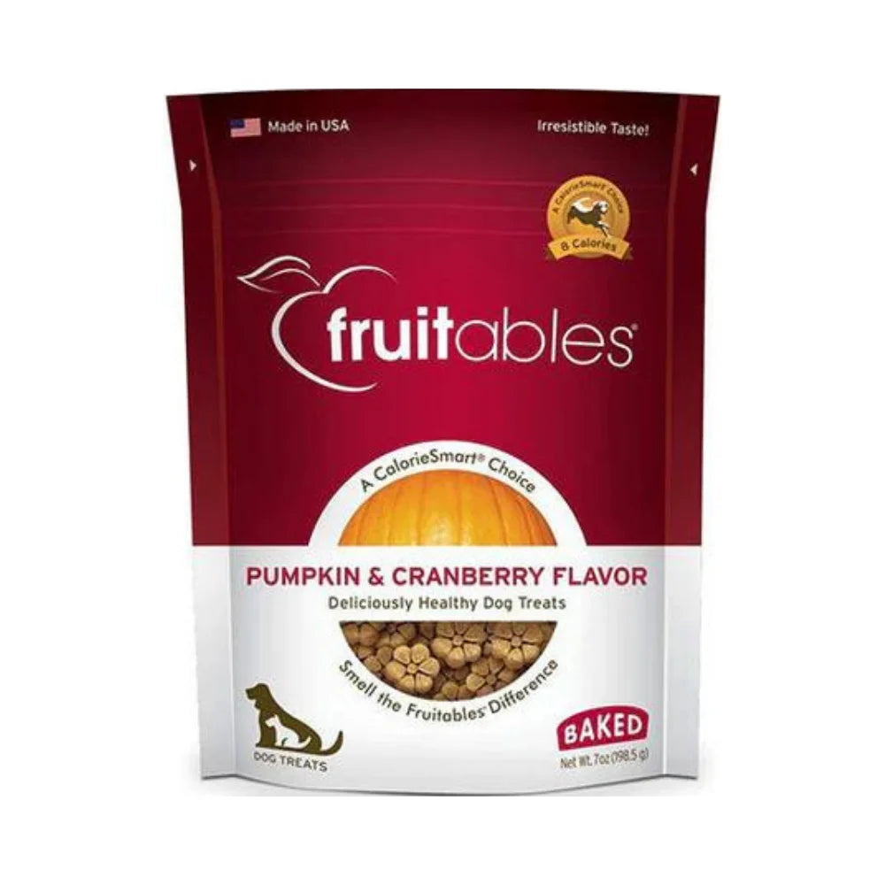 Fruitables Pumpkin &amp; Cherry Dog Treats 198g