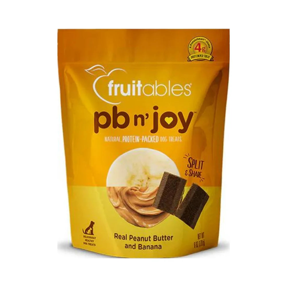 Fruitables BBN Joy Peanut Butter &amp; Banana Treats for Dogs 170g 