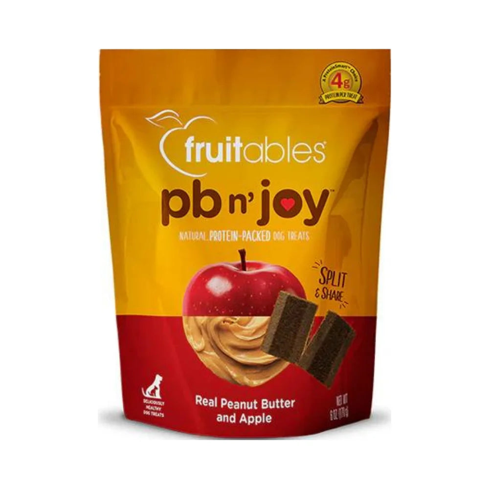 Fruitables BBN Joy Peanut Butter &amp; Apple Treats for Dogs 170g 