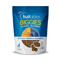 Fruitables Piggies Pumpkin &amp; Blueberry Dog Treats 454g