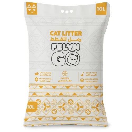 فيليـن جو رمل القطط برائحة الياسمين 10 لتر