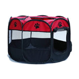 Cat Idea Cozy Cat Tent Red