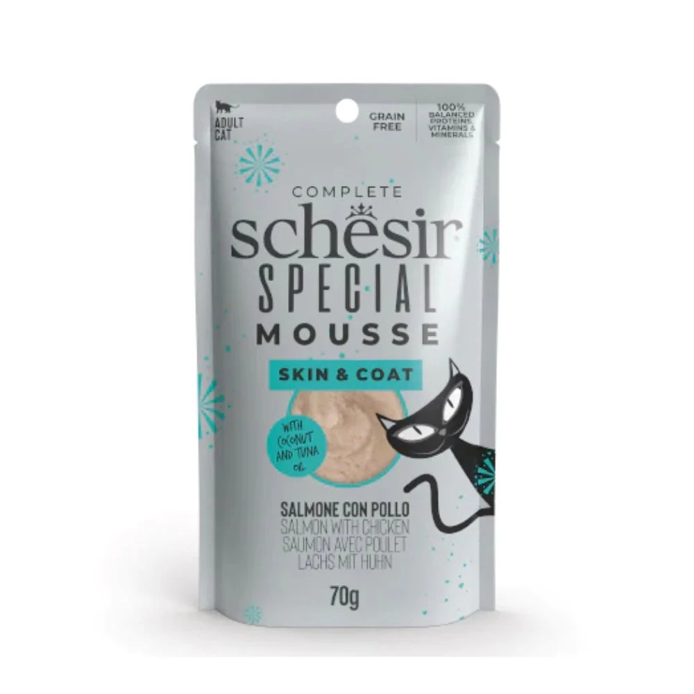 Sheba Special Skin &amp; Fur Mousse Cat Treats 70g 
