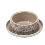 Moderna Non-Slip Plastic Food Bowl for Cats and Dogs 735ml / Beige