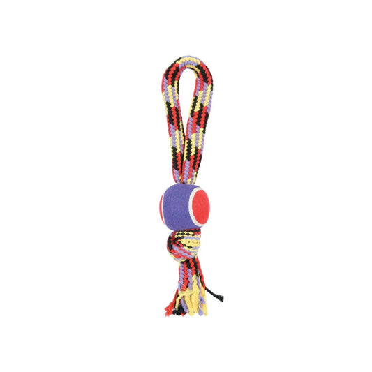 Zolux Ball and Rope Chew Toy for Dogs - 40cm