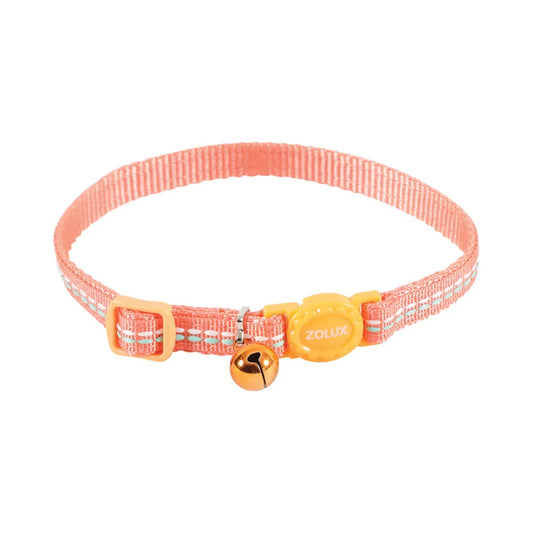 Zolux Nylon Two Line Collar - Orange