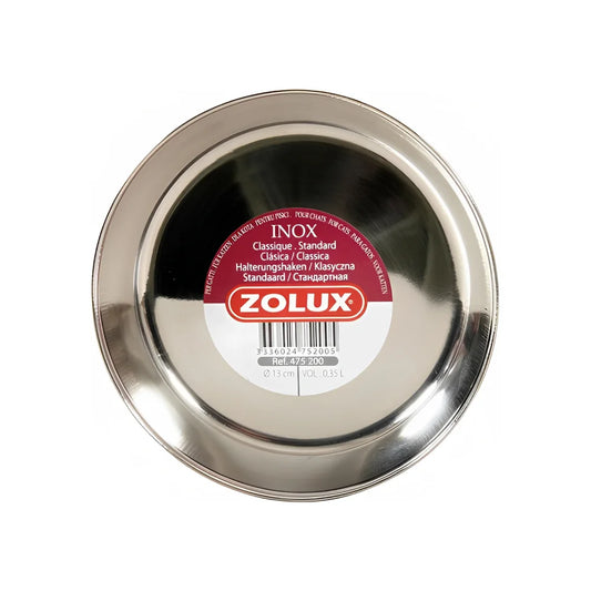 Zolux Stainless Steel Free Standing Bowl 13cm