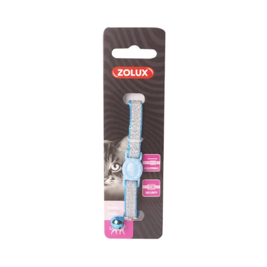 Zolux Shiny Nylon Collar - Blue