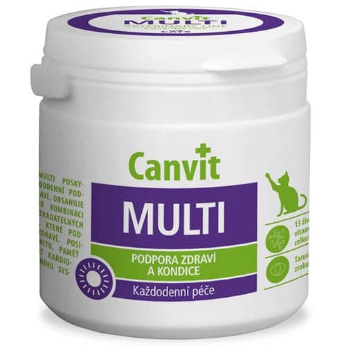 Canvit Multi for Cats Multivitamins Increase Activity and Support Nutritional Health 100g