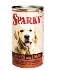 سباركي طعام رطب لحم ضأن للكلاب 1250 جم