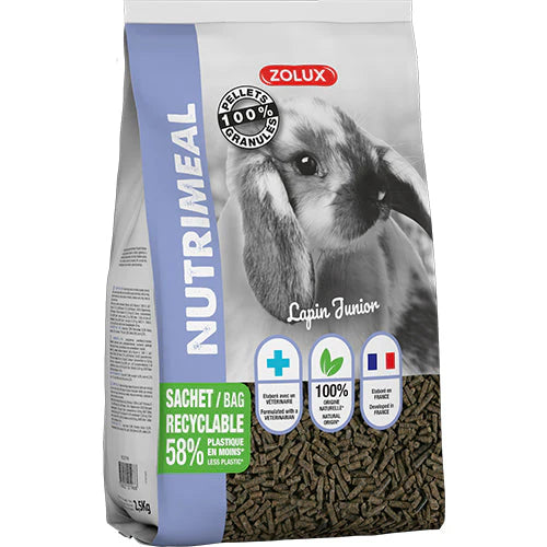 Zolux Nutrimel 3 Granules Baby Rabbit Food