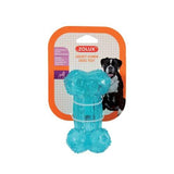 Zolux Bone Shaped Teether 14cm Turquoise Dog Toy 