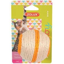 Zolux White Fiber Ball Cat Toy