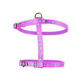 Zolux Nylon Cat Harness Heart Print 10mm - Pink