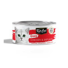 Kit Kat Gravy Canned Chicken &amp; Tuna Skipjack in Gravy 70g