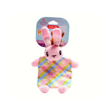 Zolux Plaid Toy Pink Color for Puppies Extra Small 