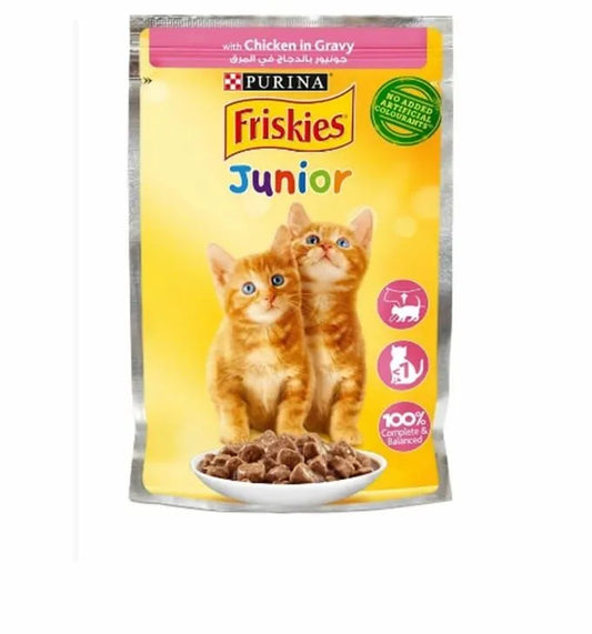 Friskies Junior Chicken in Gravy 85g