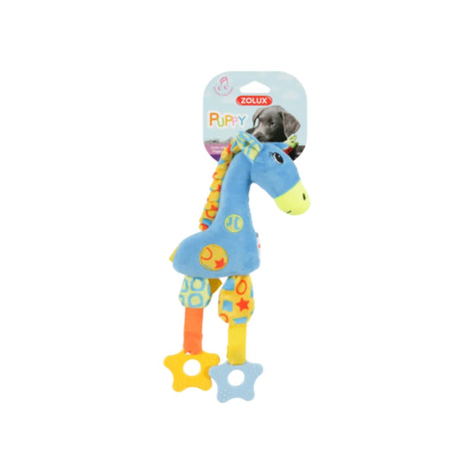 Zolux Giraffe Toy for Puppies Blue