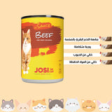 Juicy Wet Cat Food for Adult Cats Beef in Sauce 415g