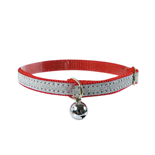 Zolux Shiny Cat Collar 30cm - Red