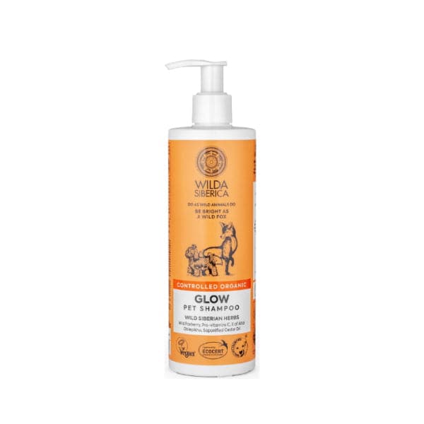Wilda Siberia Glow Shampoo for Cats and Dogs for Strengthening the Coat 400ml
