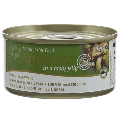 Applaws Canned Wet Food for Kittens Tuna Flakes with Algae 70g