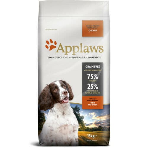 Applaws Dry Food with Chicken for Medium and Small Dogs 15kg 