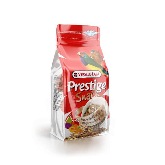 Versal Laga Prestige Snack of Cereals and Seeds with Fruits and Eggs for Zebra and Goldfinch 125g