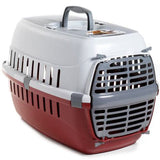 Moderna Cat and Small Dog Carrier Red Plastic Door