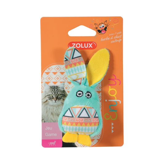 Zolux Kali Green Rabbit Cat Toy