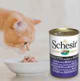 Sheba Canned Tuna with Beef in Jelly for Cats 140g